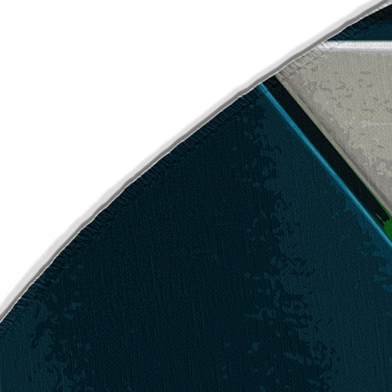 Nebula Drift Indoor And Outdoor Area Rug, Round 5'