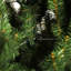 Arbre de Noël articulé artificiel pré-éclairé 7,5 pi avec support pliable pour 400 lumières à DEL pré-installées