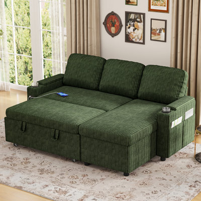 3 Seater Fabric Sofa & Chaise