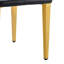 Chaises de salle à manger en cuir PU Uriah avec pieds en métal-1518351951-1518351922-1518351921