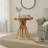 Solid Wood End Table