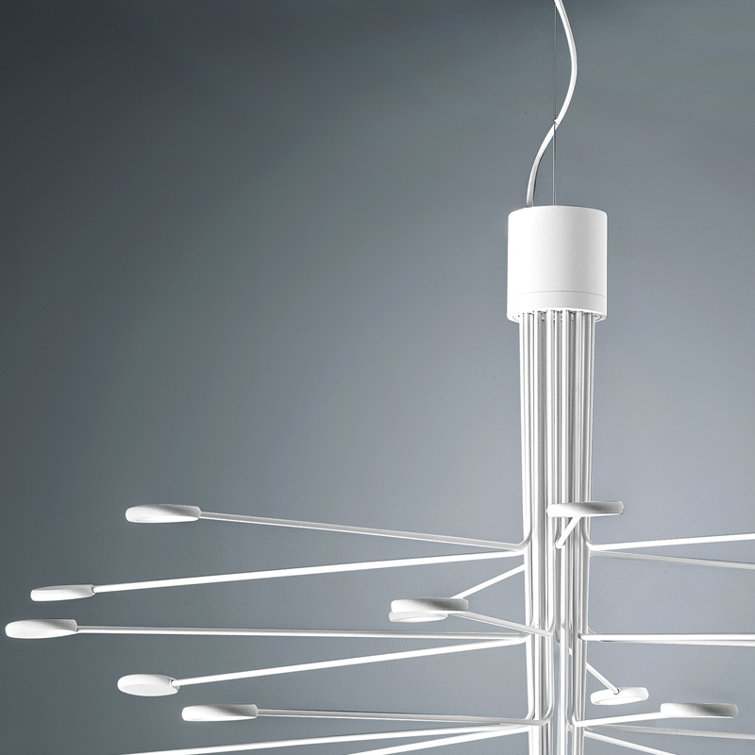 Arbor 20-Light LED Sputnik Modern Linear Chandelier