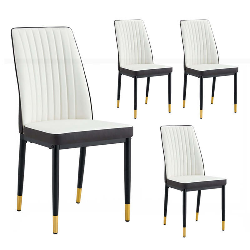 4 High Back Dining Chair Set