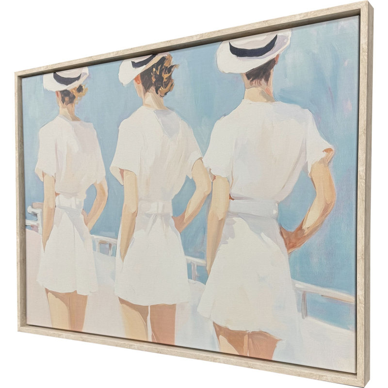 Retro Three Sailors Canvas
