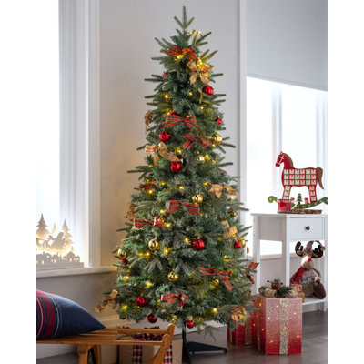 6' H Lighted Artificial Christmas Tree