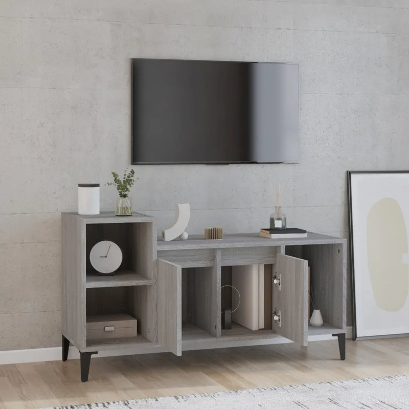 TV Stand for TVs up to 40", Grey Sonoma