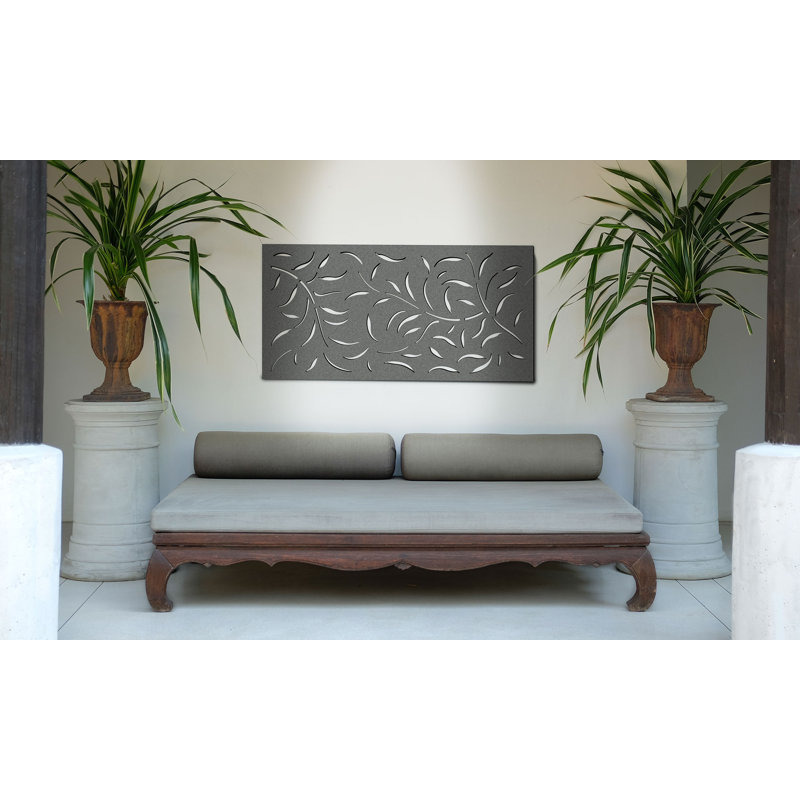 Paravent en composite 3 pi x 6 pi, Gris anthracite