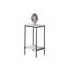 Ensemble de table 3 pièces de style rustique à finition blanche 1 table basse 2 tables de bout style minimaliste