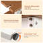 Banc de douche Tabouret de douche avec poignée et porte-savon-910389781