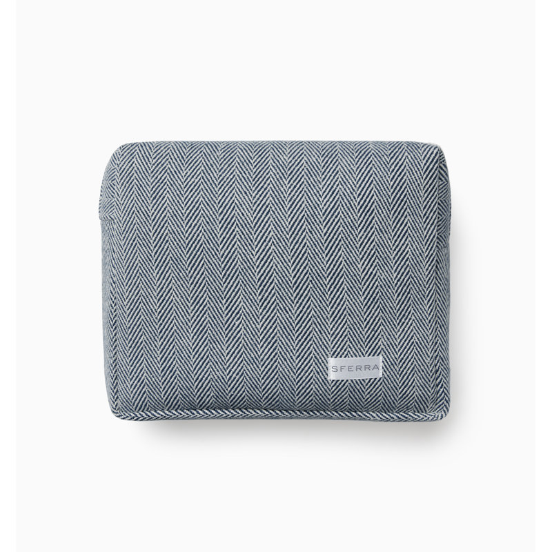 Celine Throw Blanket, Navy