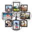 Caylor Black Metal Picture Frame with Mat