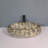 QieRao 16'' Marble Ceramic Oval Bathroom Sink