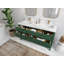 Parker 60'' Double Bathroom Vanity with Top-74681402