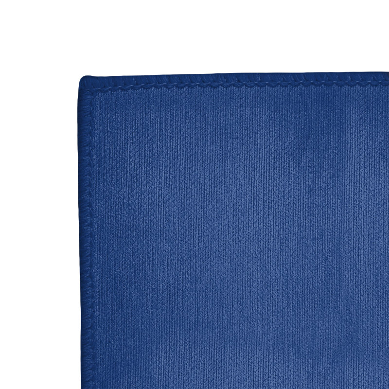 Bleu/rouge tissé à plat tapis décoratif, Rectangle 9 pi x 12 pi