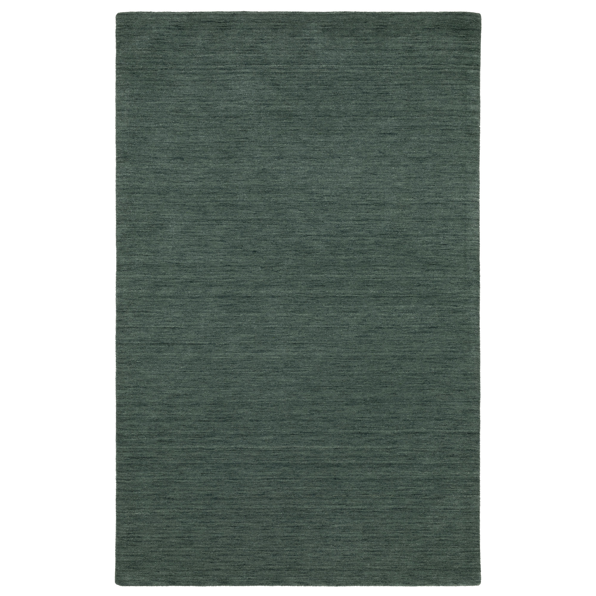 Yolandi Hand Tufted Wool Teal Rug, Rectangle 8' x 10'