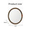 Miroir mural rond