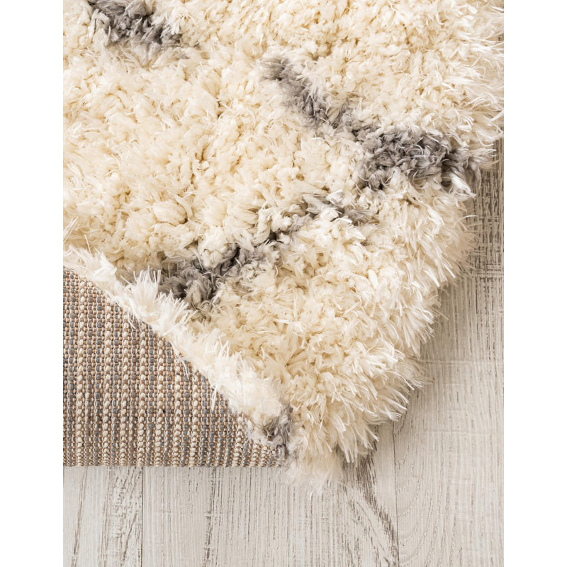 Tapis Tarquinio, Beige, Rond 5 pi 1 po
