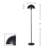 Vega Dome Floor Lamp - Black-419497365
