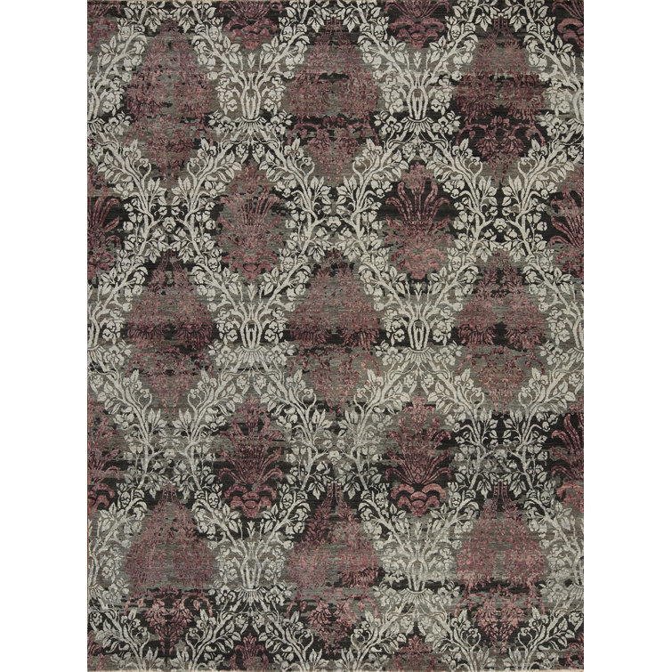 Très Jolie Hand Knotted Wool Area Rug