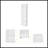 5-Shelf Slim Bookcase-1150557786