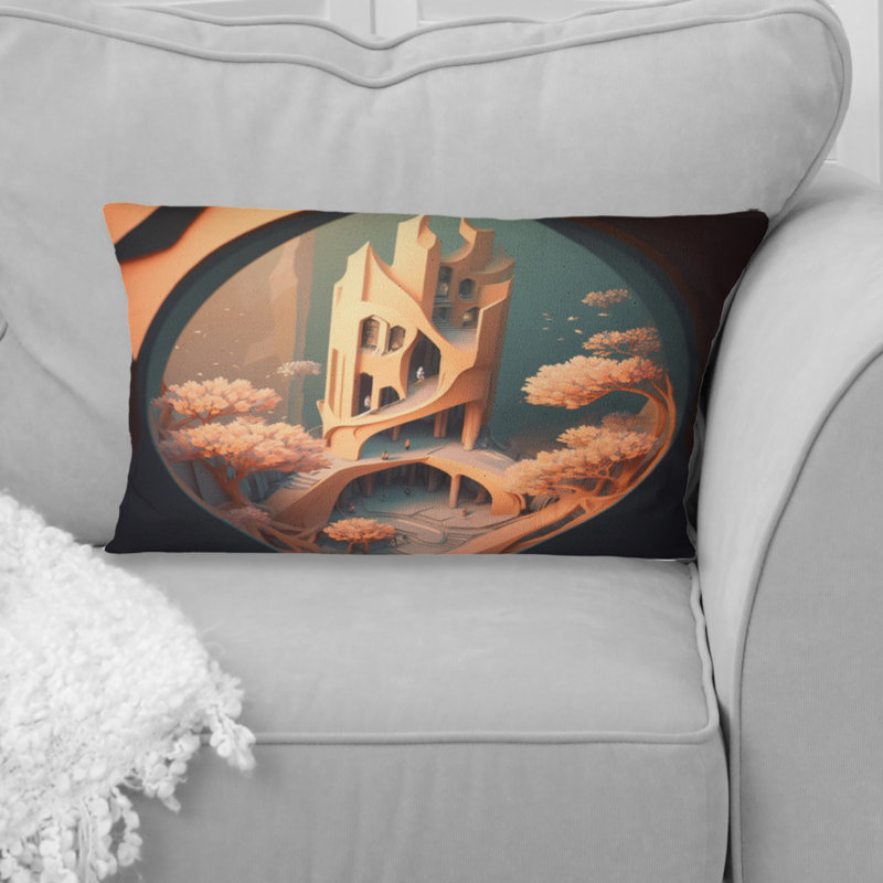 Coussin Futuristic Designs V - Towers