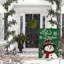 Drapeau de jardin décoratif pour l'extérieur de jardin en forme de flocon de neige 12 x 18 pouces Let It Snow-2033303091