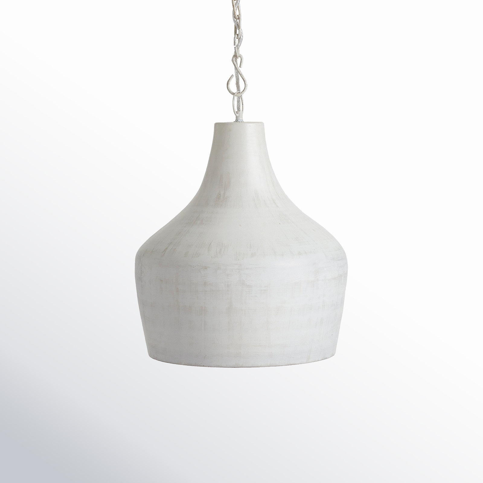Jazelle 1-Light Pendant, 14" H x 13" W x 13" D, Shaded