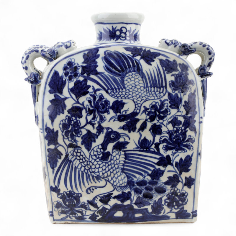 Porcelain Vase BwPhoenix