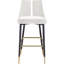 Cowans Upholstered Counter Stool with Metal Frame-452450471