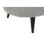 Repose-pieds ovale en velours Mariaella-1206332566