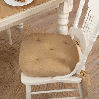 Coussin de chaise Burlap