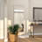 Silver Metal Staple Hill Room Wall Mirror, 24" x 1" x 65"-638627279