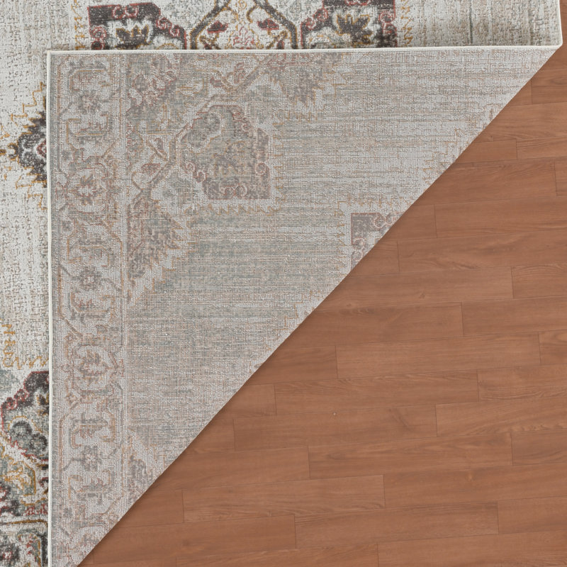 Tapis à poils très courts Kinslee, Rectangle 2 pi 2 po x 3 pi