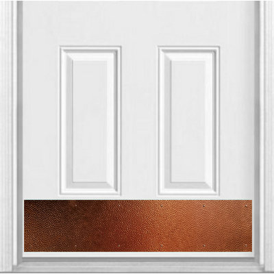 Hammered Door Kick Plate