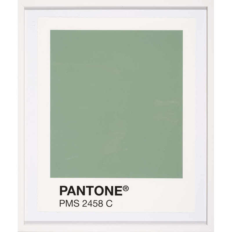 Color Swatch Print, Green