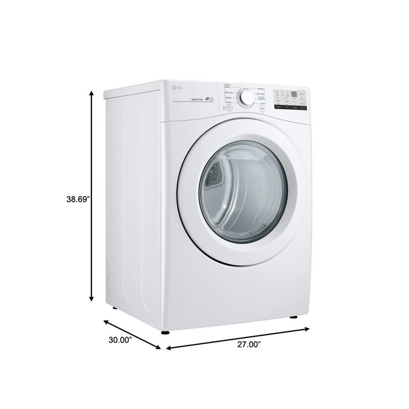 7.4 Cu. Ft. Ultra Large Capacity Gas Dryer
