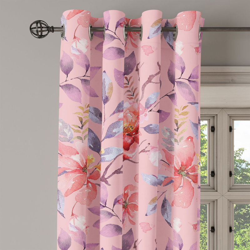 Drish Semi Sheer Curtain Pair