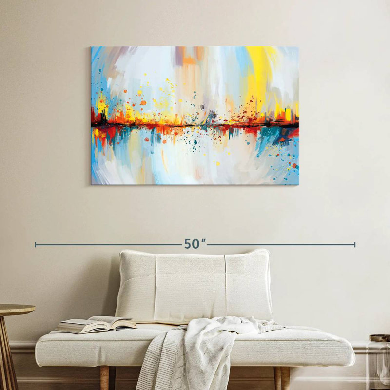 Avery Cityscape Abstract, 26" H x 39" W