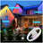 19.7 Inches Fan Light RGB Colour Lights Three Colour Temperature 6-Speed Adjustable Wind Power Positive And Negative Rotation