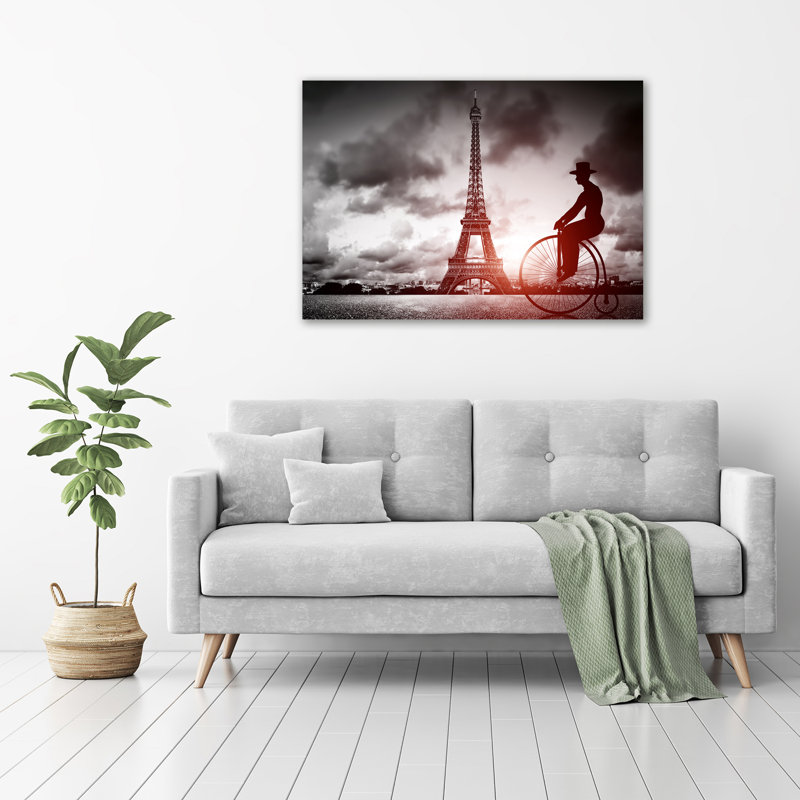 Eiffel Tower Paris - Wrapped Canvas Print