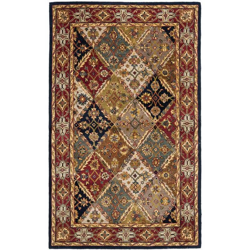 Hebron Hand Tufted Wool Oriental Rug, Rectangle 2' x 3'