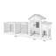 Poulailler 122 po en bois avec poulailler et enclos-1215274048