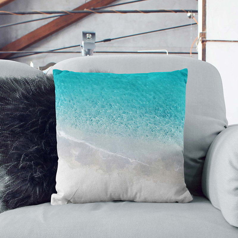 Square Throw Cushion, 55cm H x 55cm W x 20cm D