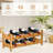 Creeden Solid Wood Tabletop Wine Bottle-1767357410