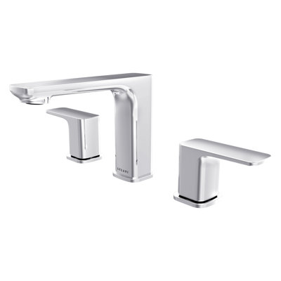 Lulani Widespread Bathroom Faucet with Drain Assembly