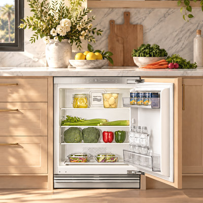 Réfrigérateur encastrable sous le comptoir avec tablettes réglables 24 po 4,77 pi³ Ca'Lefort