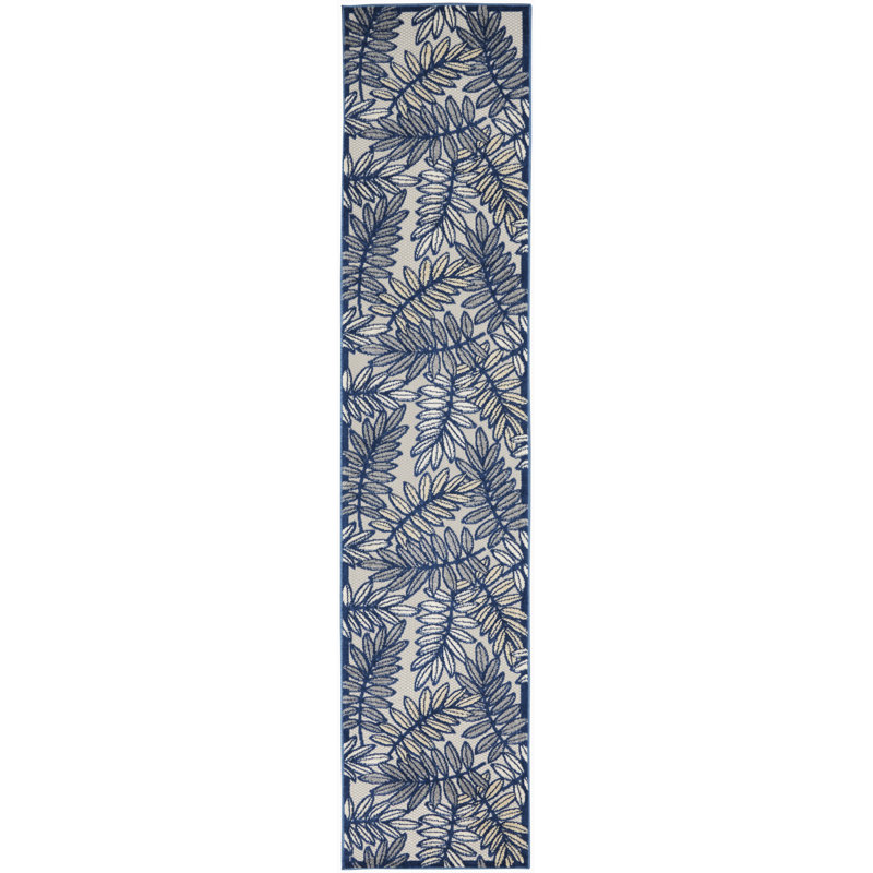 Adiya Floral Indoor Rug, Runner 2'3" x 12'