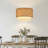 Fabric Cap Tiered Chandelier-2030338660