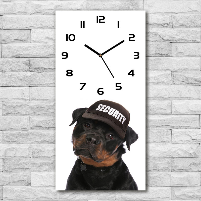 Jamshida Glass Wall Clock