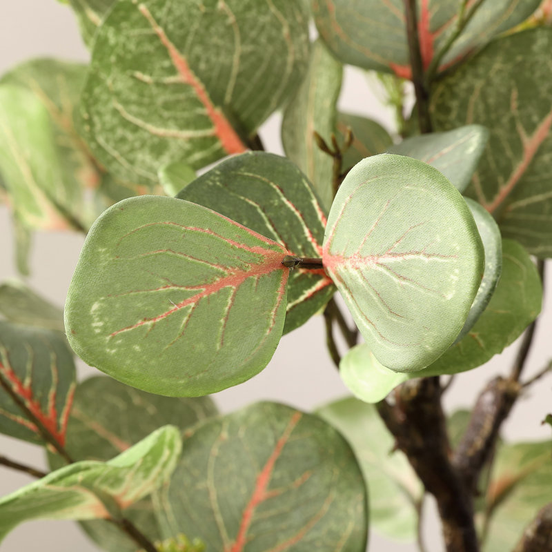 Cora 34.25'' Faux Eucalyptus Tree in Freestanding